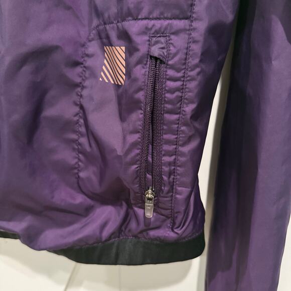Nike Dri-FIT Women's Med Running Jacket Purple Athletic Workout Athletic Outdoor - Picture 3 of 5